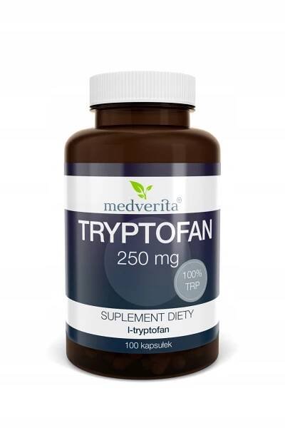 L-Tryptofan prekurzor 5-HTP Medverita 100 kapslí