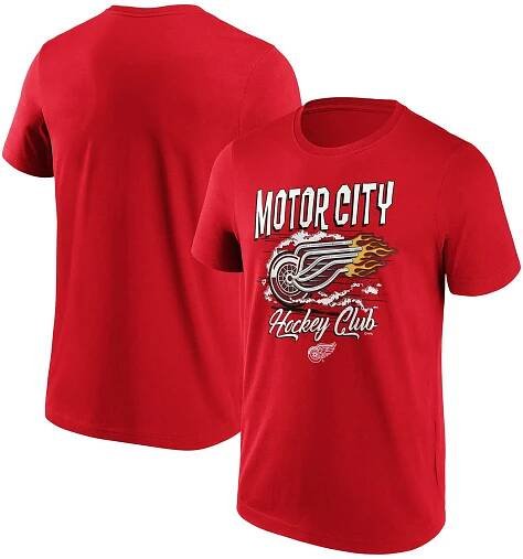Detroit Red Wings Hometown Graphic T-Shirt - Red - Mens, , rebel_hi-res