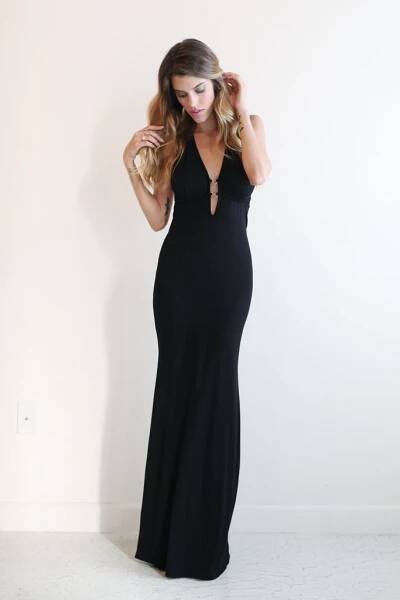 Maxi Black Dress