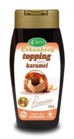 4SLIM Čekankový topping slaný karamel 250g