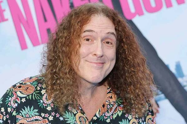 "Weird Al" Yankovic attends "The Naked Gun" New York Premiere on July 28, 2025 in New York City.