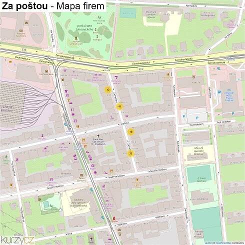 Za poštou - mapy | Kurzy.cz