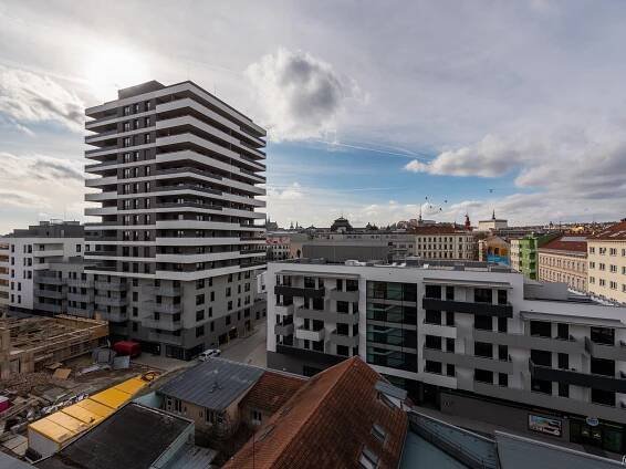 Polyfunkční dům Ponávka Tower v Brně - Zábrdovicích