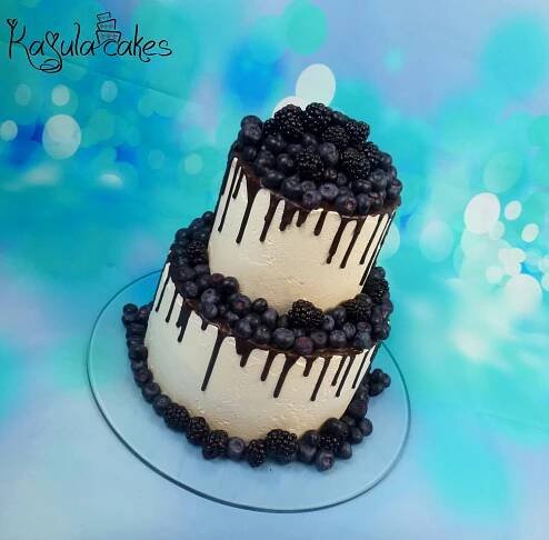 svatební semi naked 313 – Kajula cakes dortové studio Liberec