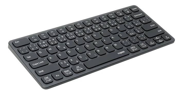 Rapoo UCK-6001 ultra tenká klávesnice s USB-C multiport hubem 8v1 - Wizard.cz