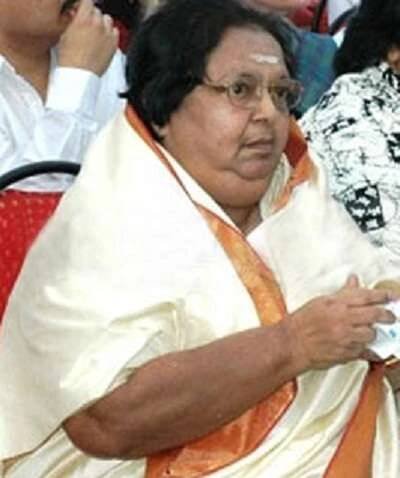 Vikram Prabhu grandmother Kamala Ganesan | Celebrity family wiki