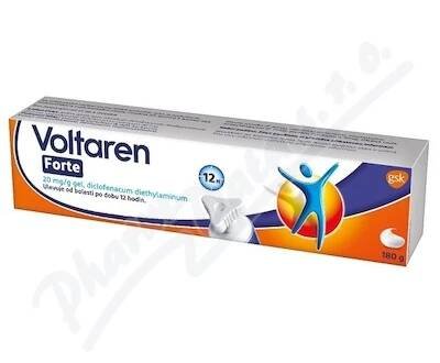 VOLTAREN FORTE GEL 180g OPĚT ZA AKČNÍ CENU !