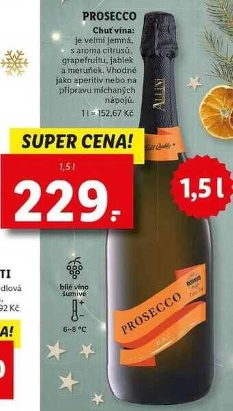 Lidl Prosecco, 1,5 l nabídka