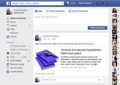 Ukázka screenshotu odkazu