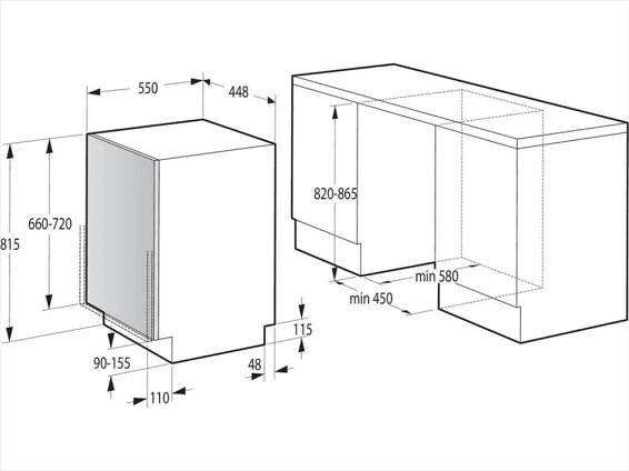 Myčka GORENJE GV520E10
