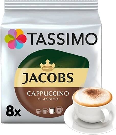 Tassimo Jacobs Cappuccino Classico 8 ks
