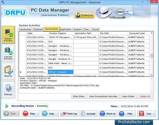 Keylogger Software