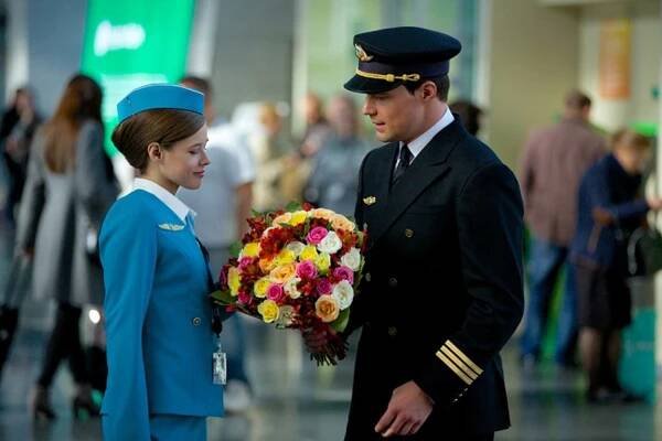 Nouzový let - Z filmu - Katěrina Špica, Danila Kozlovskij