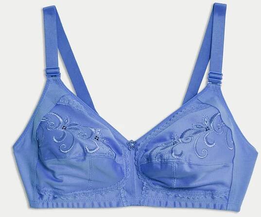 Total Support Embroidered Full Cup Bra GG-K