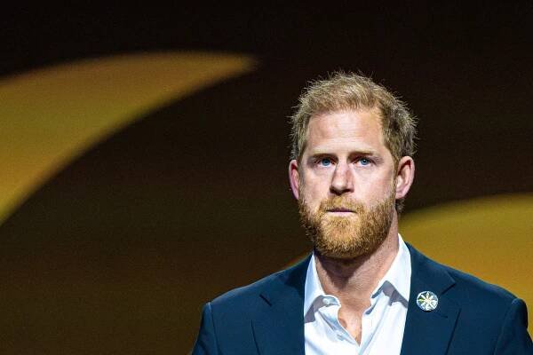 Prince Harry at the Invictus Games closing ceremony.