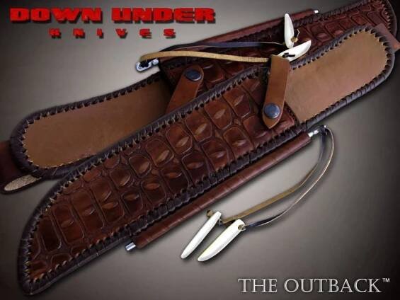 Legendární nůž The Outback (Krokodýl Dundee) Linder Bowie Down Under 446128