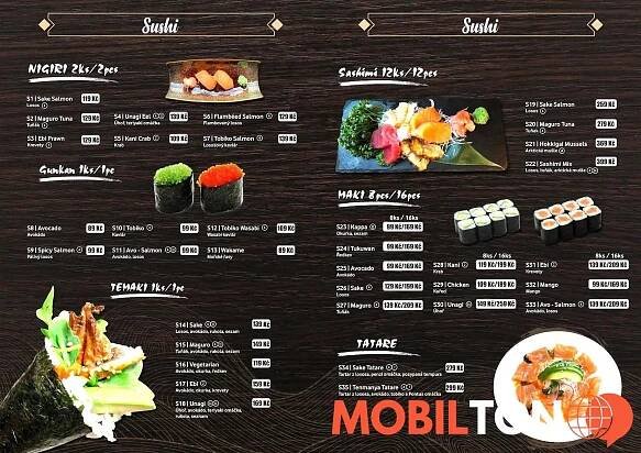 Running sushi Tenmanya - Cz Jihlava, Pelhřimovská 70 - suši restaurace s běžícím pásem v cz jihlava, pelhřimovská 70