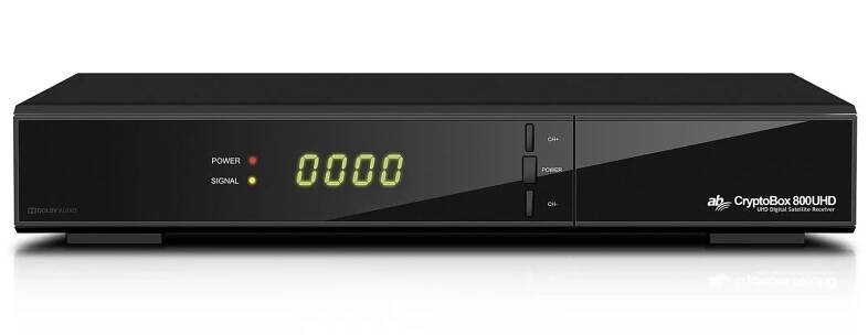 AB CryptoBox 800UHD DVB-S2 4K přijímač