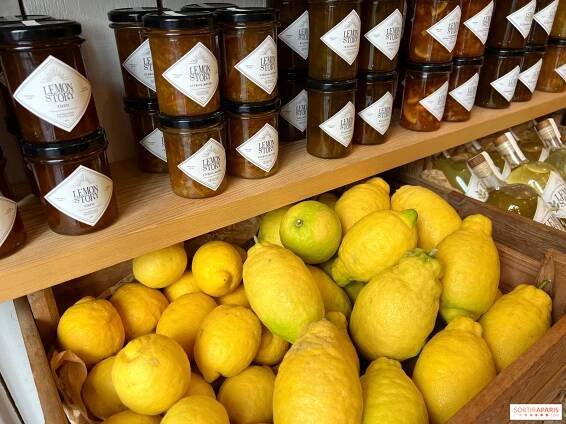 Lemon Story, obchod se vzácnými citrusy Marion Laperche na Butte Montmartre