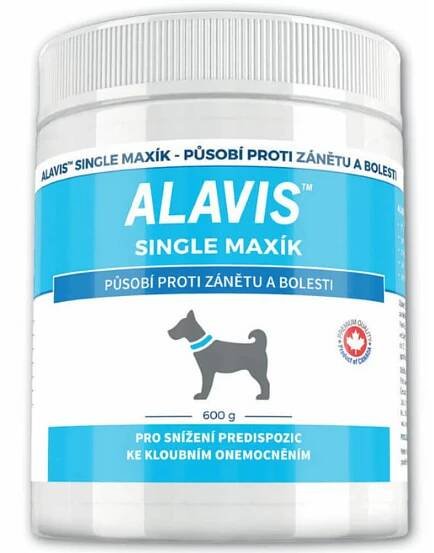 ALAVIS SINGLE MAXÍK PRO PSY 600 G | Medicinous ČR