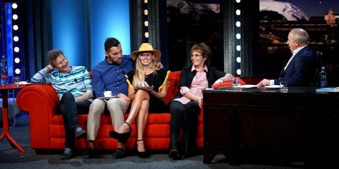Olga Matušková a další hosté v Show Jana Krause