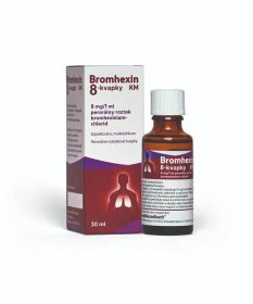 Bromhexin 8-KM kvapky 1×30 ml, liečivo