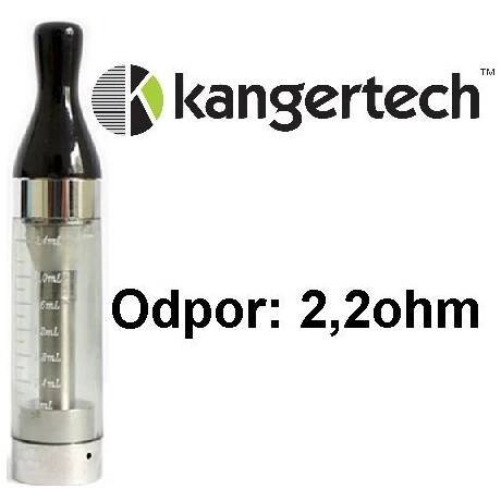 Kangertech CC/T2 clearomizér 2,4ml 1,8ohm čirý