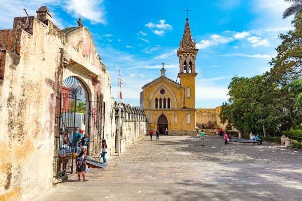 The Cathedral of the Assumption of Mary of Cuernavaca, Mexico