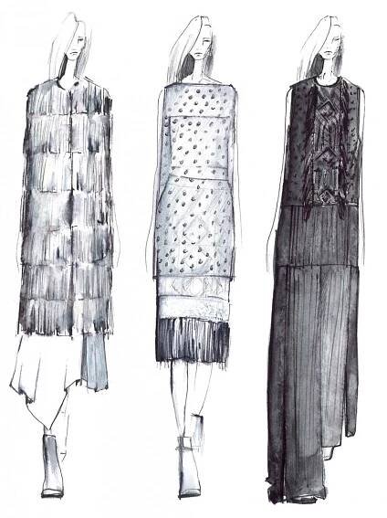 Prvotní náčrty zahraničních návrhářů aneb Kde to všechno začíná | Moda.cz