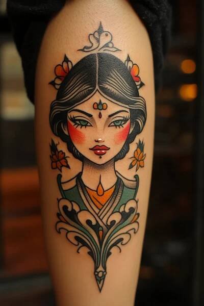Mysterious Hannya Tattoo Artistry - Flash Your Tat - Tattoo Design Inspiration
