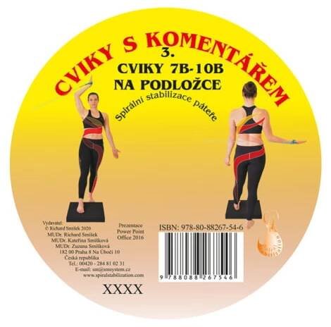 SM Systém DVD Cviky s komentářem III - Cviky pro pokročilé - TEJPY.cz