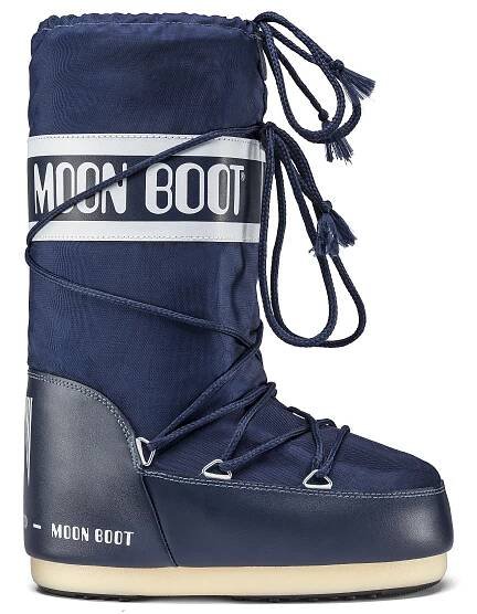 Boty Zimní sněhule pro děti Moon Boot Nylon Tmavě modré