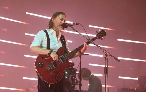 Thom Yorke and Jonny Greenwood of The Smile