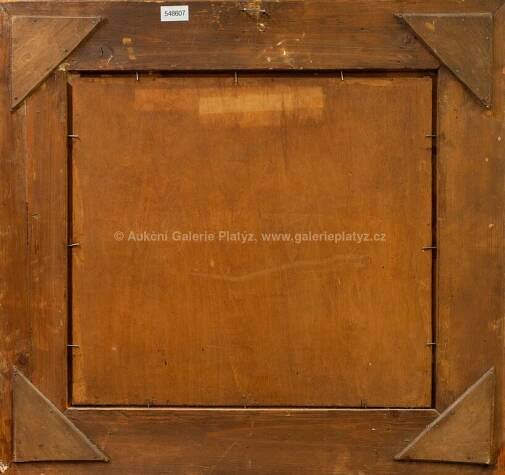 František Xaver Naske / Dáma s vějířem a indián - detail aukce « Aukce « Aukční Galerie Platýz