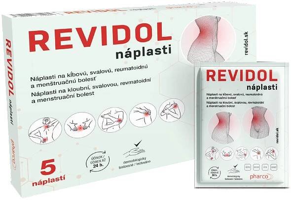 REVIDOL náplasť 5 ks – Obrázok 1