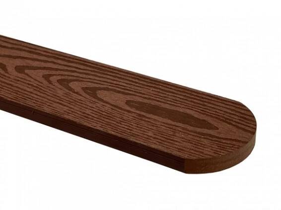 Covernit WPC plastová plotovka Coverfence zaoblená 71 x 11 x 800 mm oak brown - 828012408 od 100 Kč - Heureka.cz