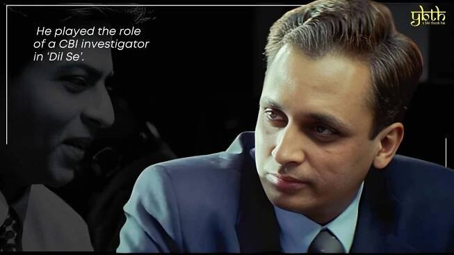 Actor Piyush Mishra in Dil Se