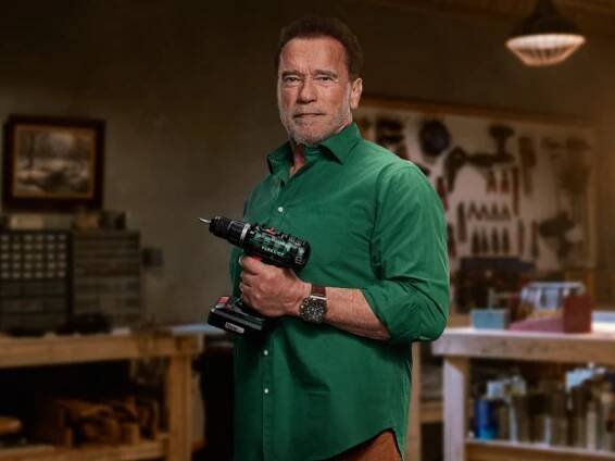 Herec Arnold Schwarzenegger je tváří značky Parkside