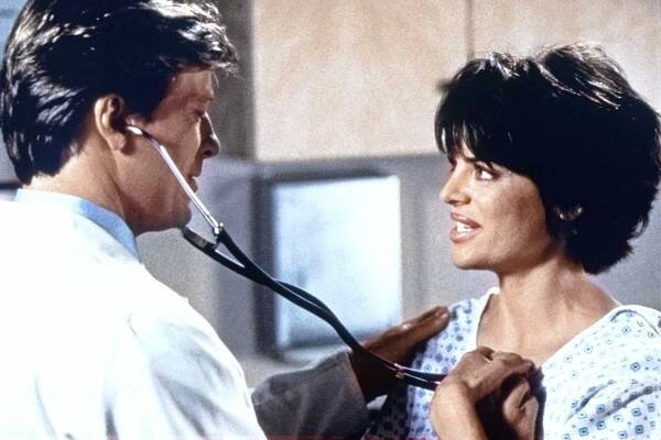 Jack Wagner, Lisa Rinna in Melrose Place