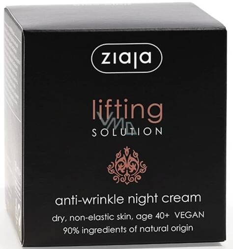 Ziaja Lifting Solution noční krém proti vráskám 50 ml - VMD drogerie a parfumerie
