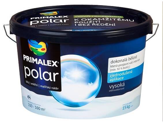 Primalex Vnitřní malířský nátěr Polar bílý 15 kg