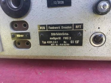 Staré rádio - komunikační přijímač NDR - Starožitnosti
