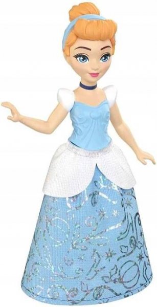 DISNEY PRINCESS MINI PANENKA CINDARELLA POPELKA HLW73 Barva modrá