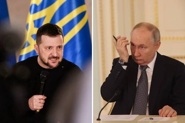 Zelenskij opľul ruku Putinovi - CZ24.NEWS