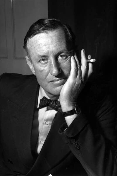 Ian Lancaster Fleming (1908-1964), British author and creator of the James Bond character.