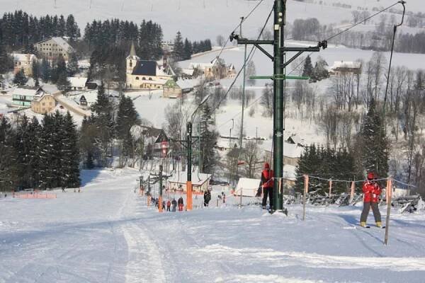Bartošovice - Nella - sjezdovky a sníh