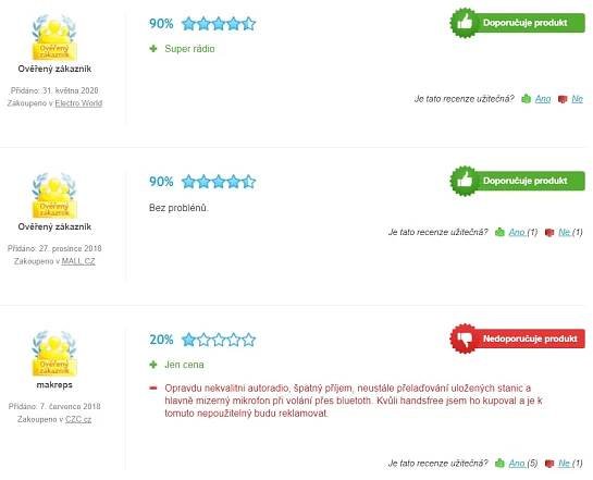 Recenze a zkušenosti a autorádiem Sencor SCT 5051BMR