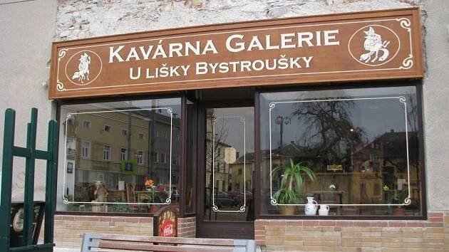 Chytrá liška má v Lošticích galerii a kavárnu