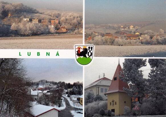 LUBNÁ (okres Kroměříž) - Pohlednice místopis
