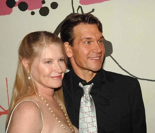Patrick Swayze and Lisa Niemi